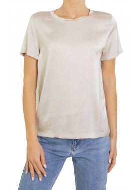 Maglia in raso girocollo